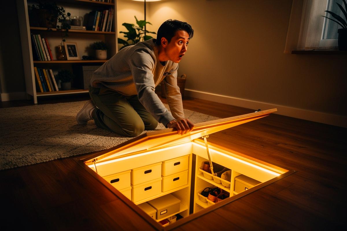 Verborgene Räume in Häusern werden plötzlich zum Trend, Home-Organizer schwören darauf