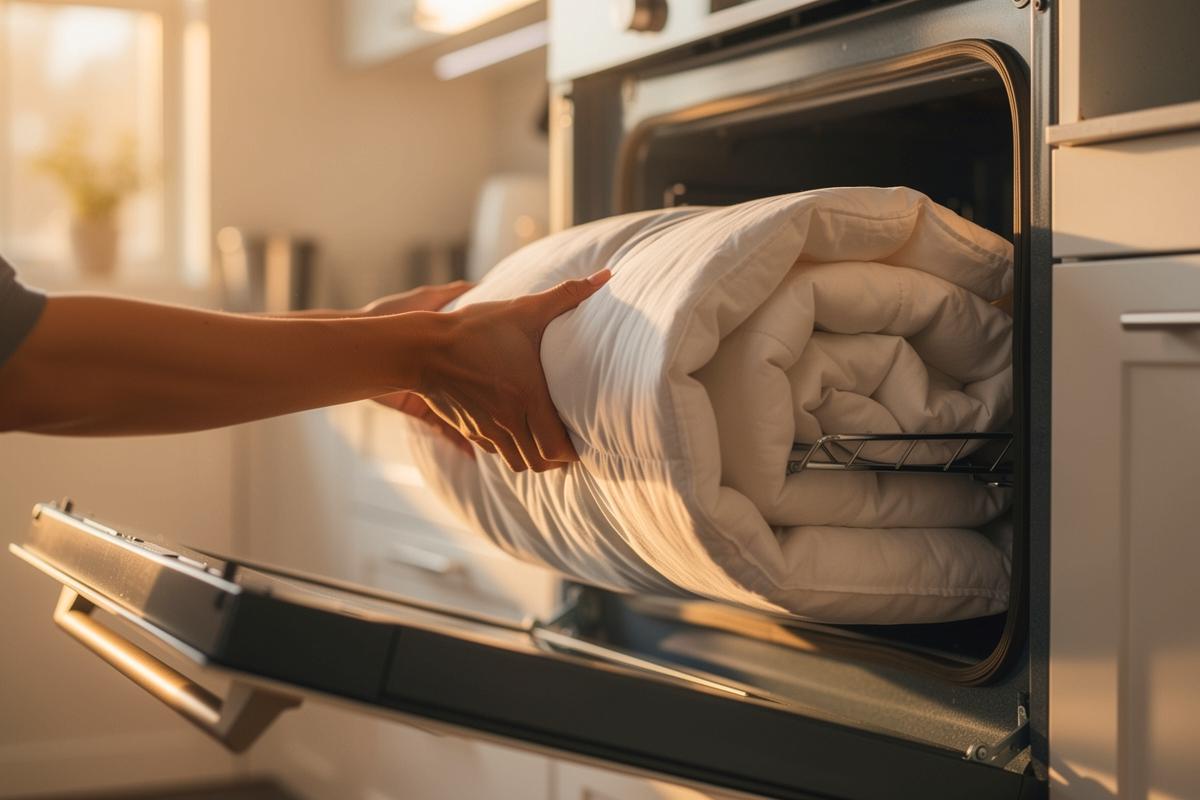 Warum immer mehr Menschen ihre Decken im Backofen reinigen, ein Hausreinigungs-Profi erklärt